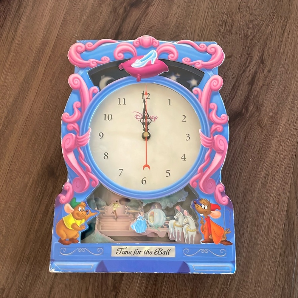 Disney Cinderella Time for the Ball Doble Side NWT